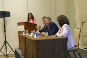 A panel speaks at LAIPLA Spring Seminar 2019