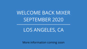LAIPLA Welcome Back Mixer - September 2020, details TBD